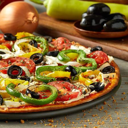 Vegan It's Greek to Me Pizza